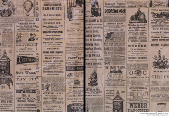  texture: vintage newspaper