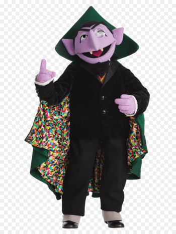 Count von Count Dracula Costume The Muppets Puppet - big post it note costume 