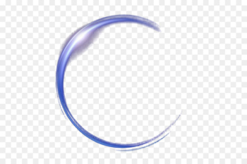 Light Euclidean vector Circle Download - Blue half curved light 