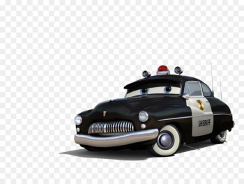 Cars Mater Lightning McQueen Doc Hudson Pixar - Sheriff 