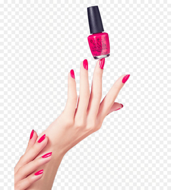 Nail polish Manicure Nail art Gel nails - Pieces of red nail polish 