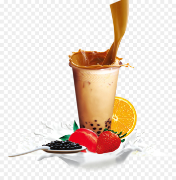 Hong Kong-style milk tea Juice Bubble tea - Tea,Drink,Fruit drinks 
