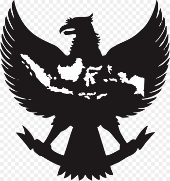 National emblem of Indonesia Garuda Indonesia Symbol - vektor 