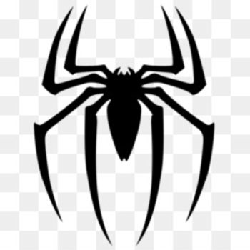Spider-Man Venom Miles Morales Logo Stencil - venom vector 