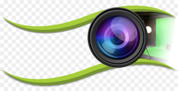 Camera lens Logo Photographic film - Video Camera Lens PNG File 