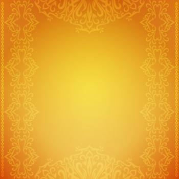Abstract decorative luxury yellow background Free Vector