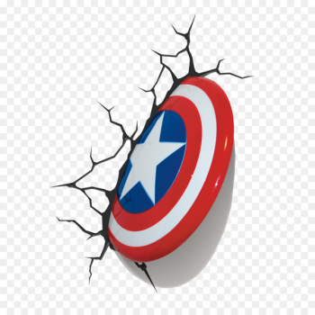 Captain America's shield Spider-Man Light S.H.I.E.L.D. - captain america 