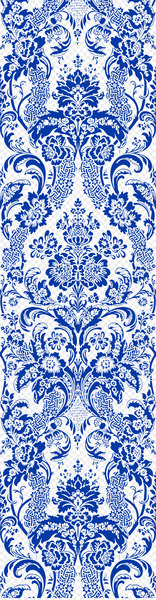 Huadi Blue and white pottery Moutan peony - Classical Chinese blue and white porcelain pattern shading pattern peony 