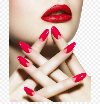 Nail polish Gel nails Manicure Cosmetics - Nail lips 