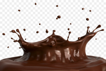 Chocolate milk Hot chocolate Splash - Chocolate Splash PNG Pic 