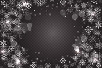 snowflake overlay background
