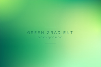 Gradient wallpaper in green tones Free Vector