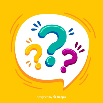 Speech Bubble With Question Marks | Download now free vectors on Freepik