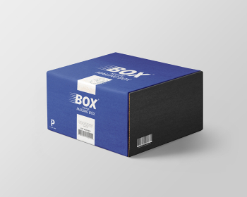 Free Square Mailing Box Mockup box box square mailing box 