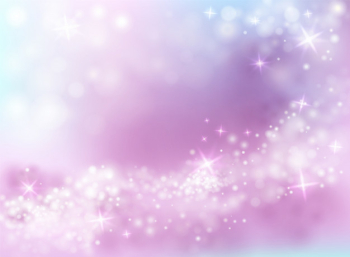 Sparkling light shine illustration of sky purple and blue background with twinkling stars Free Vector