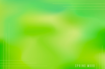 Gradient background in green tones Free Vector
