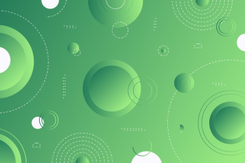 Green abstract geometric wallpaper Free Vector