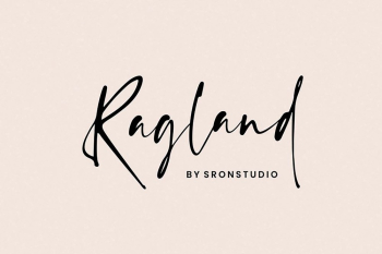 Ragland Handwritten - Free Fonts