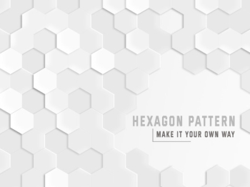 Hexagon pattern background Free Psd