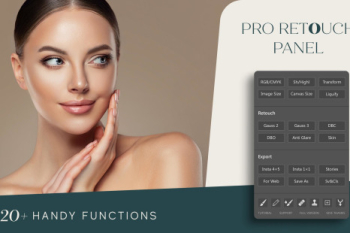 Retouch Pro for Adobe Photoshop in Free on Yellow Images Creative Store