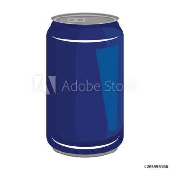 aluminum can product icon vector illustration