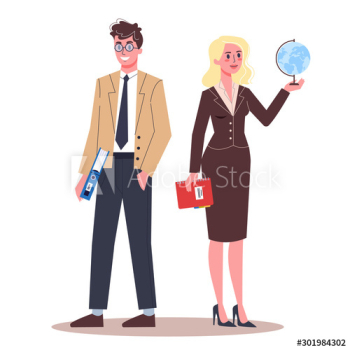 Male and female professors