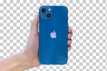 iphone 13 mini blue - PNG
