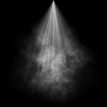 Black background with smoke in spotlight Free Photo