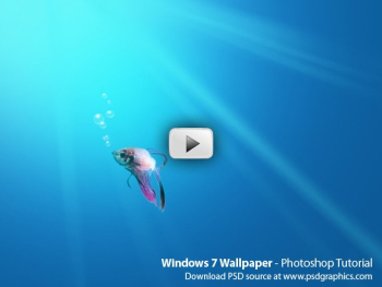 Windows 7 Wallpaper - Photoshop Video Tutorial (HD)