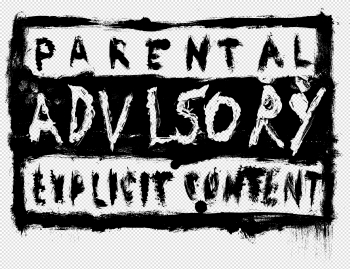 10 Grunge Parental Advisory Explicit Content (PNG Transparent ...