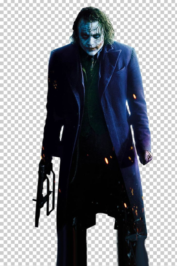 Joker The Dark Knight Heath Ledger Batman Two-Face PNG, Clipart ...