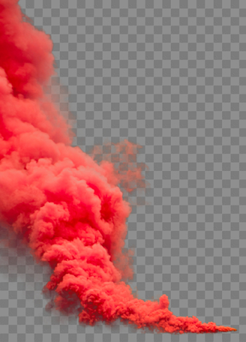 Blood Red Smoke PNG Image