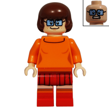 Velma Scooby Doo 75904 LEGO Minifigure - The Minifigure Store ...