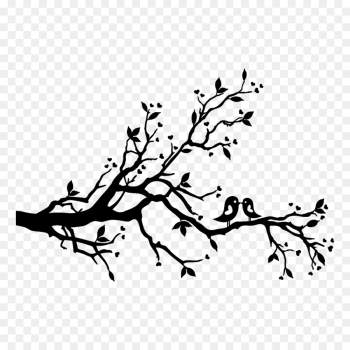 Lovebird Tree Branch Clip art - bird branches station png download ...
