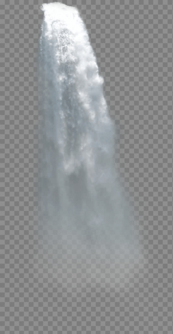 Waterfall Single transparent PNG - StickPNG