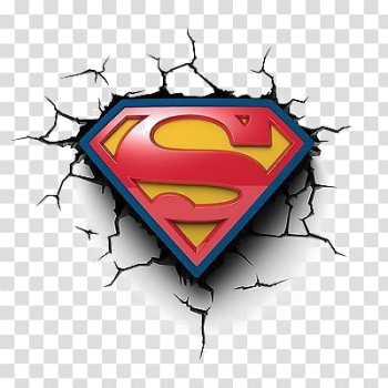 Superman Logo PNG Image Background