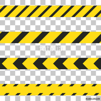 Do not cross the line caution vector tape. Seamless police warning ...