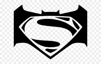 Batman V Superman Clipart Black And White - Batman Vs Superman Png ...