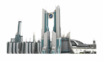 Futuristic Buildings Png - Sci Fi City Png {#776715} - Pngtube