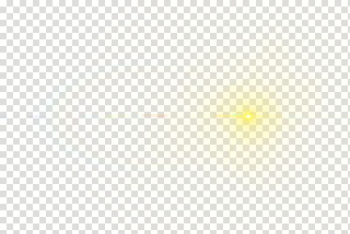 Ray of yellow light, Light Lens flare Glare Transparency and translucency, Lemon glare transparent background PNG clipart