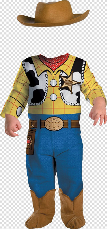 Sheriff Woody Jessie Buzz Lightyear Costume Toddler, story transparent background PNG clipart