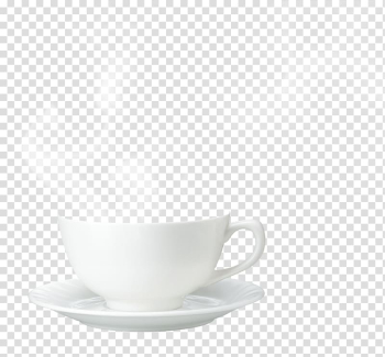 Coffee cup Ceramic Saucer Mug, White cups transparent background PNG clipart