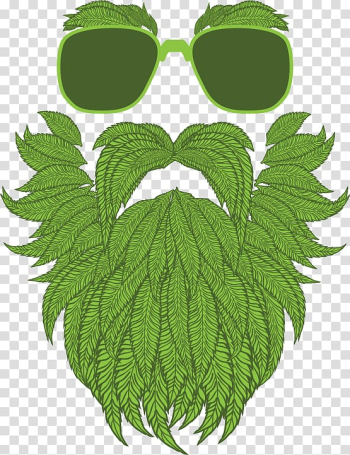Marijuana beard illustration, Cannabis smoking Drawing Medical cannabis, cannabis transparent background PNG clipart