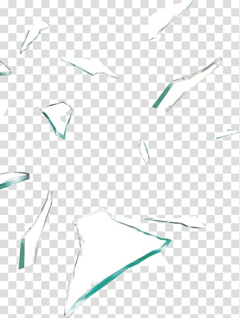Glass shards, Paper Line Triangle Point, Broken glass transparent background PNG clipart