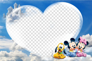Baby Mickey , frame, Mood Frame transparent background PNG clipart