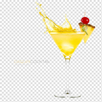 Clear cocktail glass, Cocktail French Martini Daiquiri Juice, Color cocktail drink transparent background PNG clipart