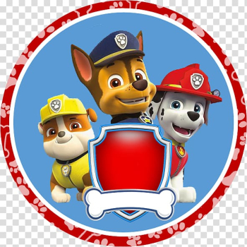 Paw Patrol Chase, Marshal and Rubble, Wedding invitation Birthday Greeting & Note Cards Party Dog, paw patrol transparent background PNG clipart