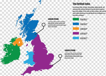 England British Isles Map , Color map transparent background PNG clipart