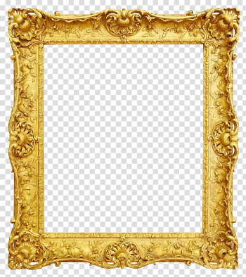 Frame Antique Gold, Gold frame, gold ornate border template transparent background PNG clipart