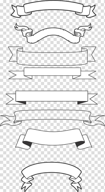 Graphics Banner Drawing, Ribbon flag transparent background PNG clipart